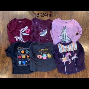 18-24m graphic shirts